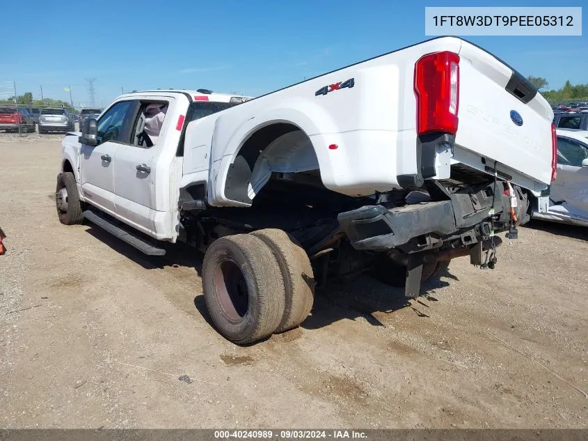 2023 Ford F-350 Xl VIN: 1FT8W3DT9PEE05312 Lot: 40240989