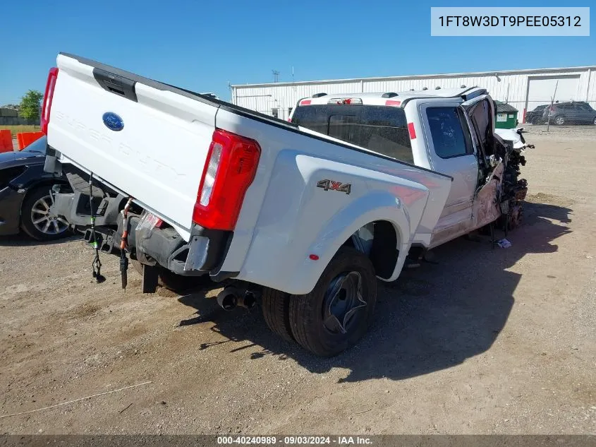 2023 Ford F-350 Xl VIN: 1FT8W3DT9PEE05312 Lot: 40240989