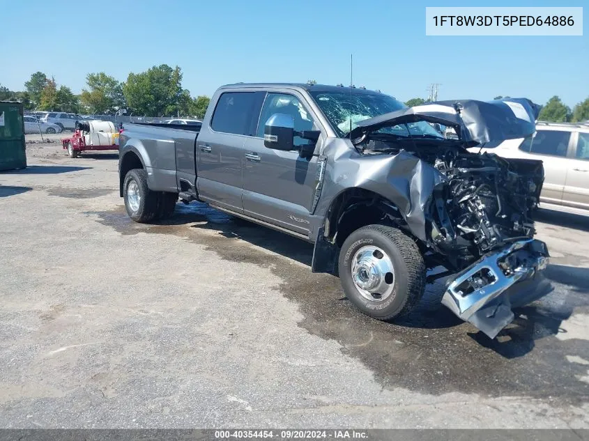 1FT8W3DT5PED64886 2023 Ford F-350 Lariat