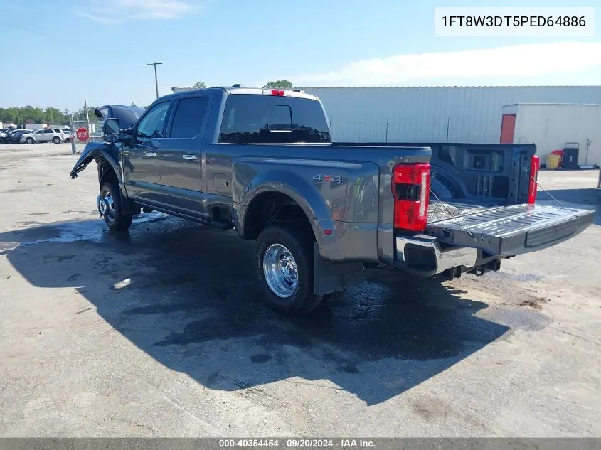 2023 Ford F-350 Lariat VIN: 1FT8W3DT5PED64886 Lot: 40354454