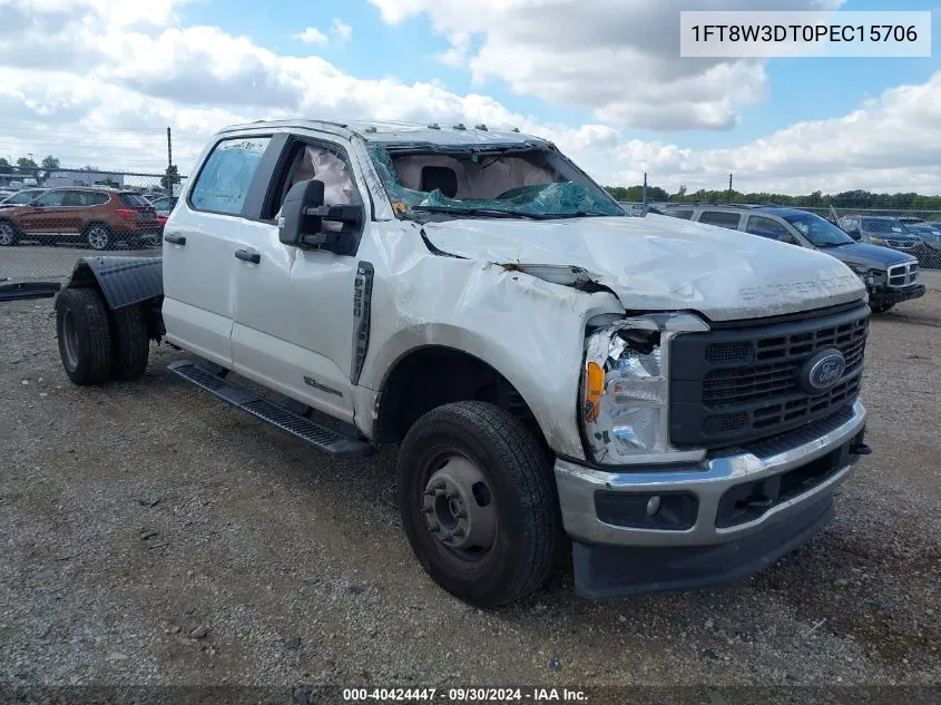 2023 Ford F-350 Xl VIN: 1FT8W3DT0PEC15706 Lot: 40424447