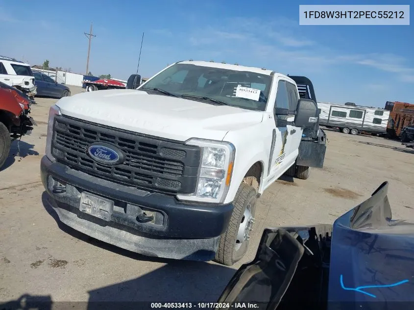 2023 Ford F-350 Chassis Xl VIN: 1FD8W3HT2PEC55212 Lot: 40533413