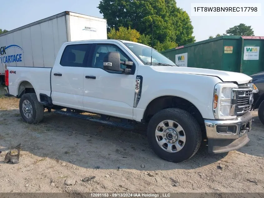 2024 Ford F350 Super Duty VIN: 1FT8W3BN9REC17798 Lot: 12091153