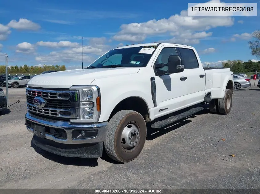 2024 Ford F-350 Xlt VIN: 1FT8W3DT8REC83688 Lot: 40413206