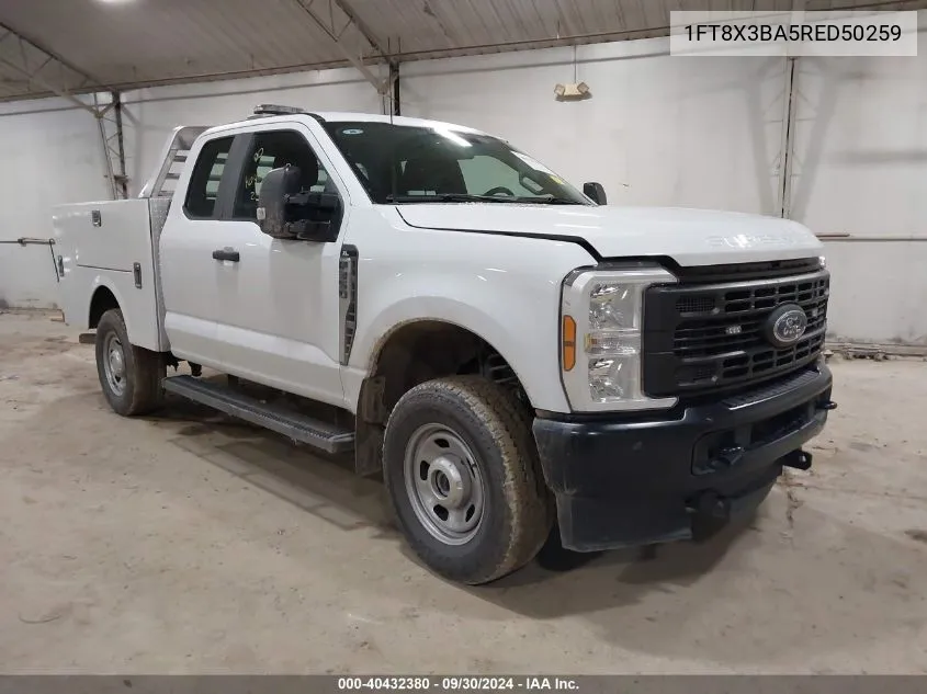 2024 Ford F-350 Xl VIN: 1FT8X3BA5RED50259 Lot: 40432380