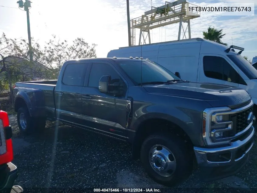 2024 Ford F-350 Lariat VIN: 1FT8W3DM1REE76743 Lot: 40475466