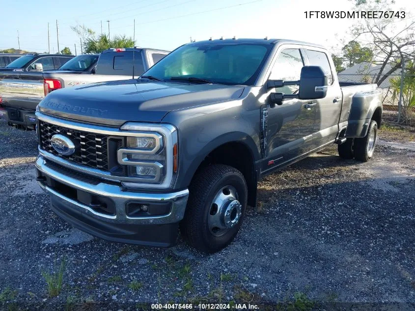 2024 Ford F-350 Lariat VIN: 1FT8W3DM1REE76743 Lot: 40475466