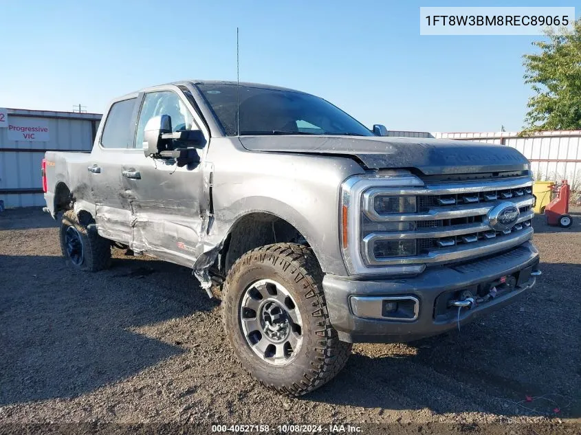 2024 Ford F-350 Super Duty VIN: 1FT8W3BM8REC89065 Lot: 40527158