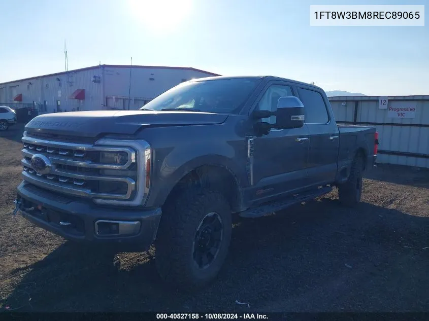 2024 Ford F-350 Super Duty VIN: 1FT8W3BM8REC89065 Lot: 40527158