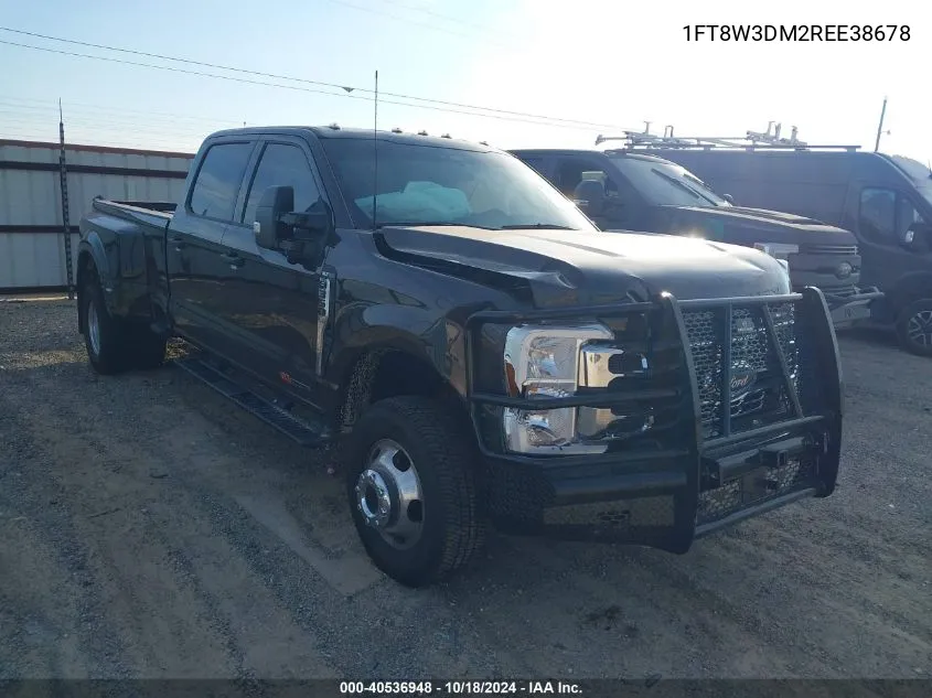 2024 Ford F-350 Xlt VIN: 1FT8W3DM2REE38678 Lot: 40536948