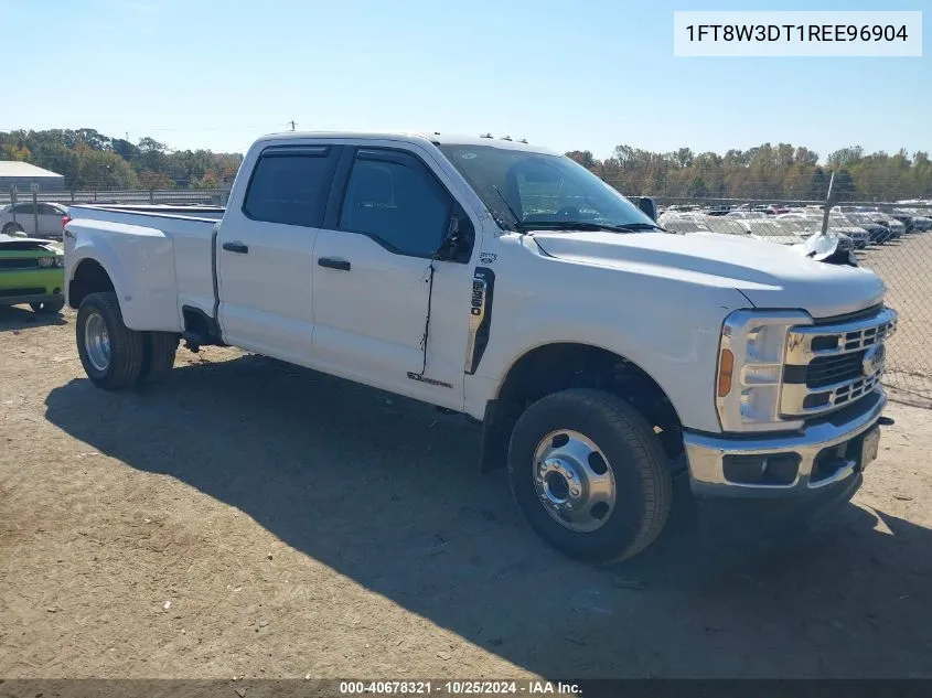 2024 Ford F-350 Xlt VIN: 1FT8W3DT1REE96904 Lot: 40678321