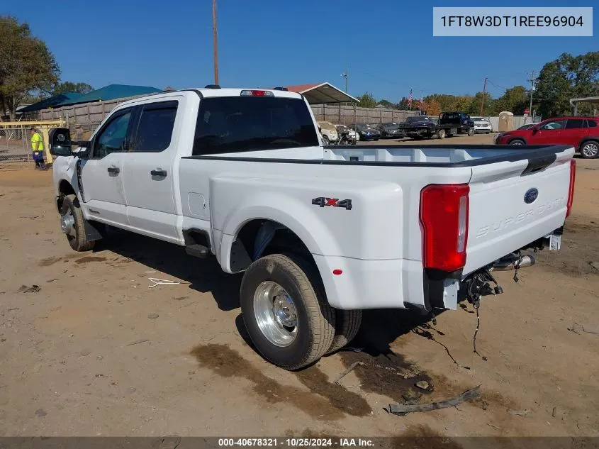 2024 Ford F-350 Xlt VIN: 1FT8W3DT1REE96904 Lot: 40678321