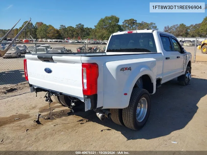 2024 Ford F-350 Xlt VIN: 1FT8W3DT1REE96904 Lot: 40678321