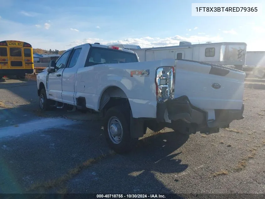 2024 Ford F-350 Xl VIN: 1FT8X3BT4RED79365 Lot: 40718755