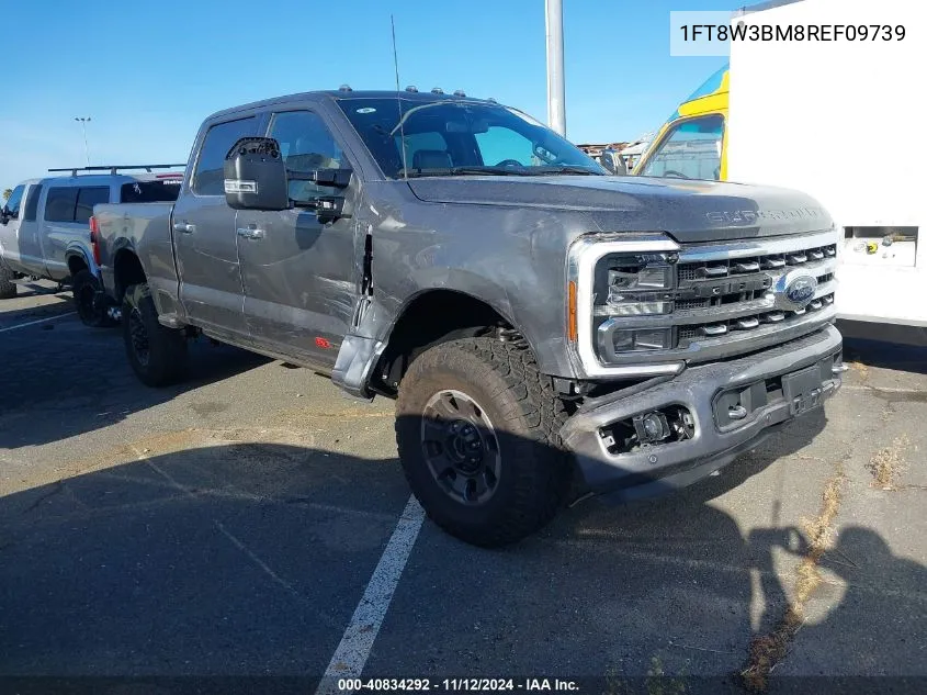 2024 Ford F-350 Platinum VIN: 1FT8W3BM8REF09739 Lot: 40834292