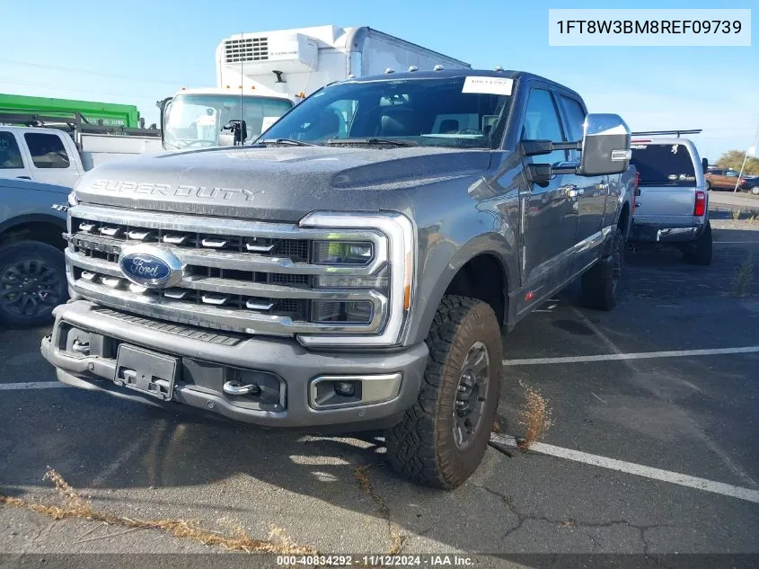 2024 Ford F-350 Platinum VIN: 1FT8W3BM8REF09739 Lot: 40834292