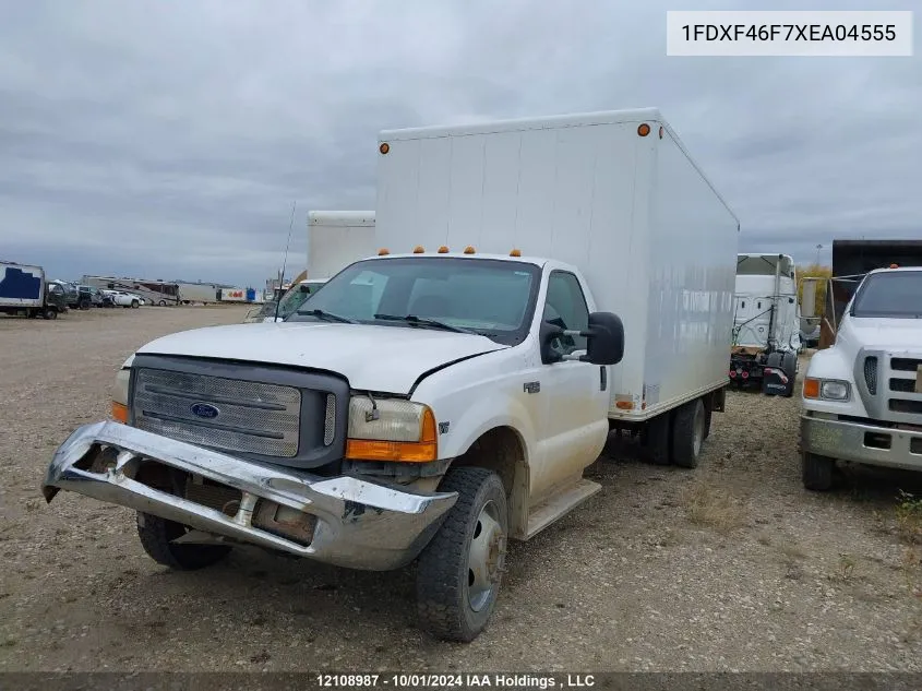 1999 Ford F450 Super Duty VIN: 1FDXF46F7XEA04555 Lot: 12108987