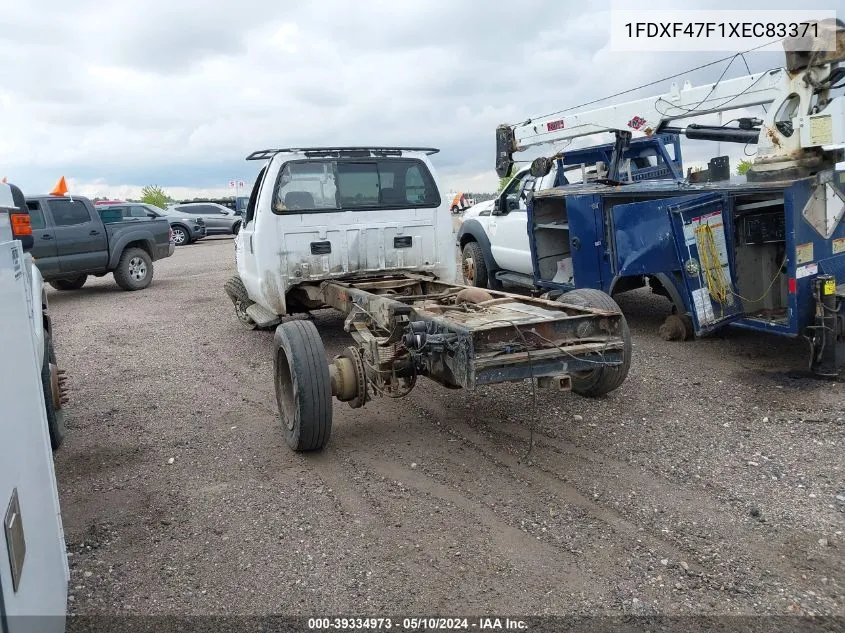 1999 Ford F-450 Lariat/Xl/Xlt VIN: 1FDXF47F1XEC83371 Lot: 39334973