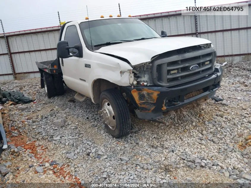 2002 Ford F-450 Xl/Xlt VIN: 1FDXF46F62ED64795 Lot: 40783574