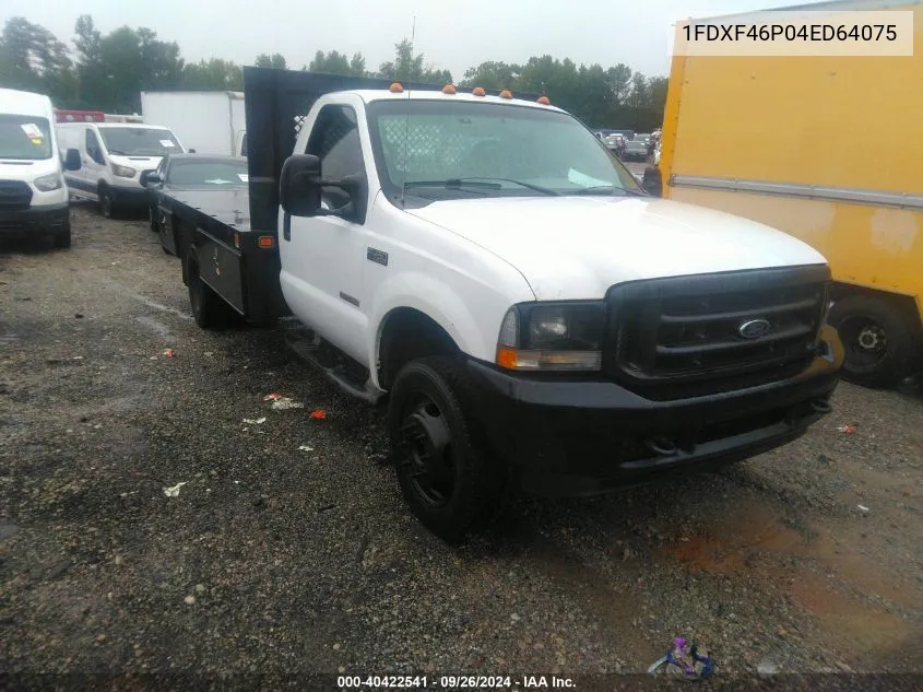 2004 Ford F450 Super Duty VIN: 1FDXF46P04ED64075 Lot: 40422541