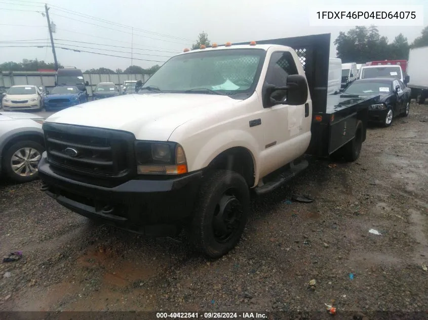 2004 Ford F450 Super Duty VIN: 1FDXF46P04ED64075 Lot: 40422541