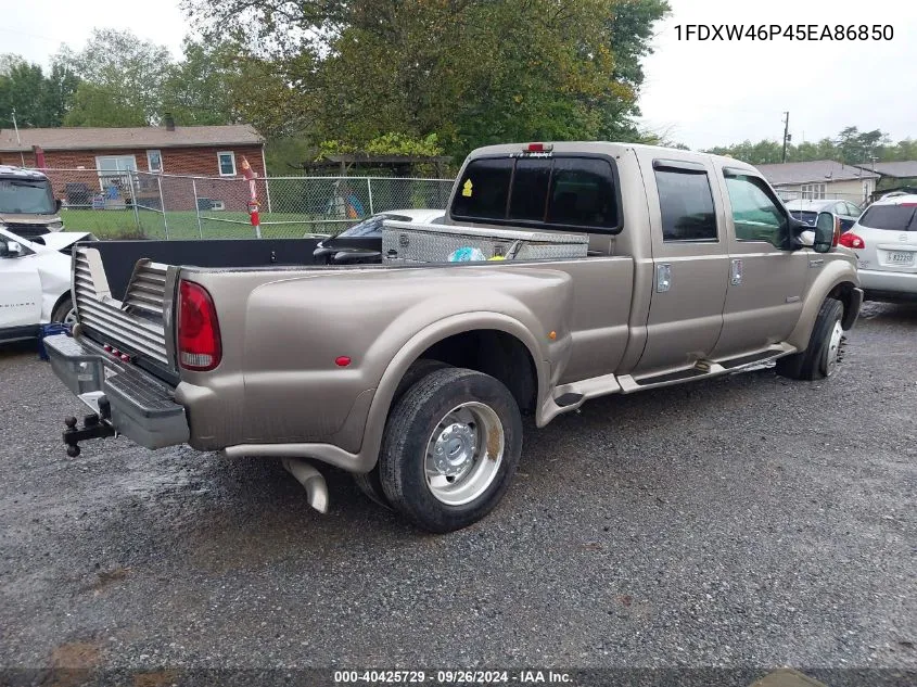 1FDXW46P45EA86850 2005 Ford F450 Super Duty