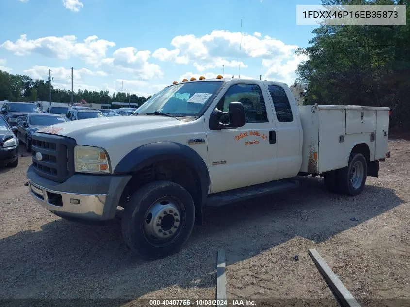 2006 Ford F-450 Chassis Lariat/Xl/Xlt VIN: 1FDXX46P16EB35873 Lot: 40407755