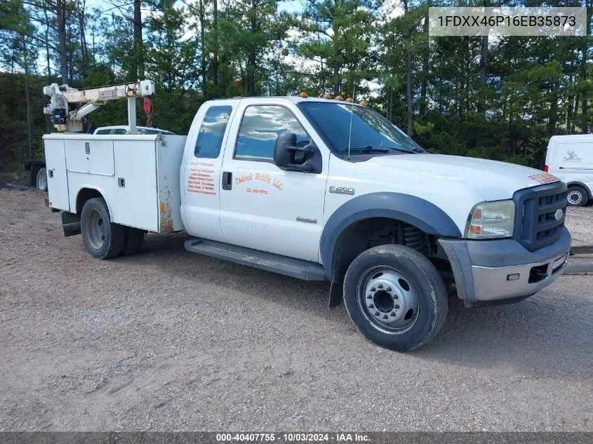 2006 Ford F-450 Chassis Lariat/Xl/Xlt VIN: 1FDXX46P16EB35873 Lot: 40407755