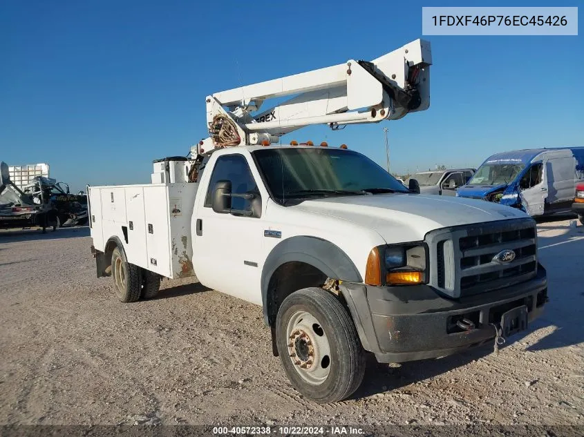 2006 Ford F-450 Chassis Xl/Xlt VIN: 1FDXF46P76EC45426 Lot: 40572338