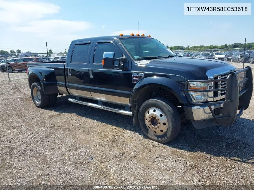 2008 Ford F-450 King Ranch/Lariat/Xl/Xlt VIN: 1FTXW43R58EC53618 Lot: 40078825