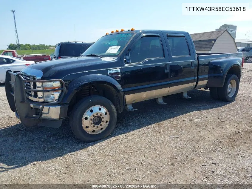 2008 Ford F-450 King Ranch/Lariat/Xl/Xlt VIN: 1FTXW43R58EC53618 Lot: 40078825