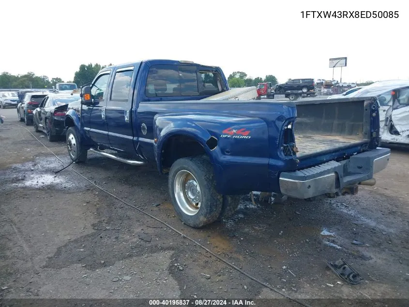 2008 Ford F-450 King Ranch/Lariat/Xl/Xlt VIN: 1FTXW43RX8ED50085 Lot: 40195837