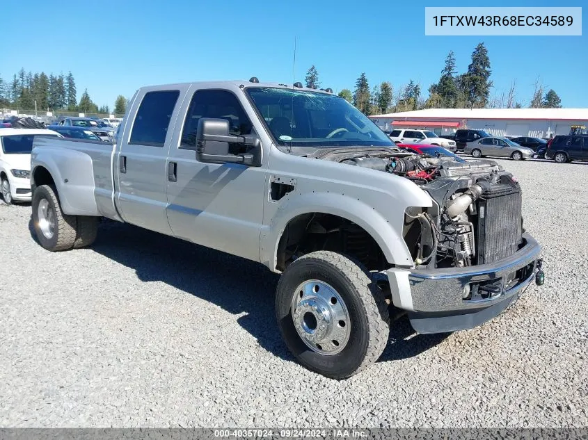 2008 Ford F-450 King Ranch/Lariat/Xl/Xlt VIN: 1FTXW43R68EC34589 Lot: 40357024