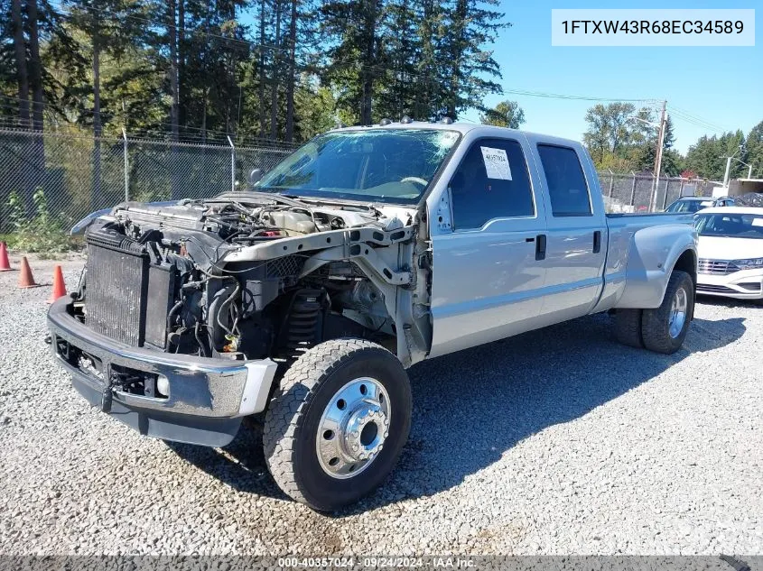 1FTXW43R68EC34589 2008 Ford F-450 King Ranch/Lariat/Xl/Xlt