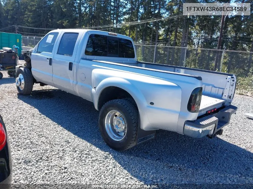 2008 Ford F-450 King Ranch/Lariat/Xl/Xlt VIN: 1FTXW43R68EC34589 Lot: 40357024