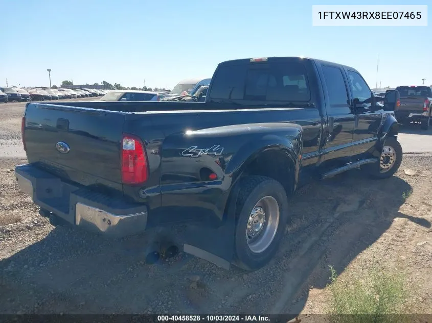 2008 Ford F-450 King Ranch/Lariat/Xl/Xlt VIN: 1FTXW43RX8EE07465 Lot: 40458528