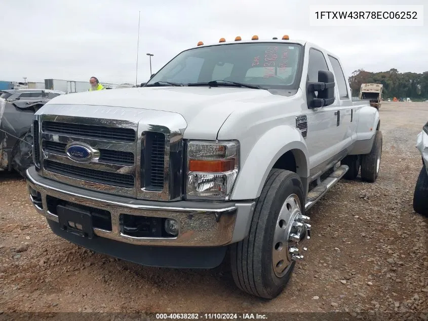 2008 Ford F-450 King Ranch/Lariat/Xl/Xlt VIN: 1FTXW43R78EC06252 Lot: 40638282