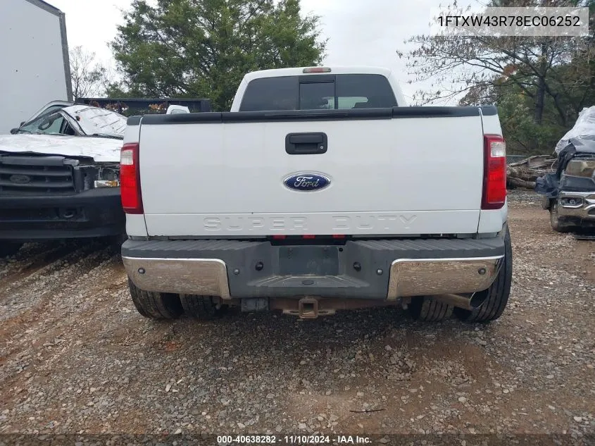 2008 Ford F-450 King Ranch/Lariat/Xl/Xlt VIN: 1FTXW43R78EC06252 Lot: 40638282