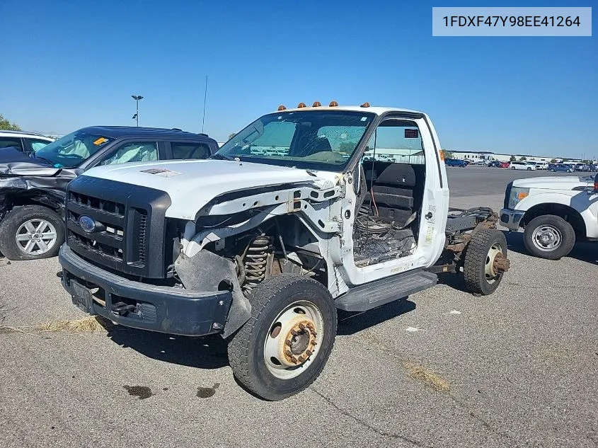 2008 Ford F450 Super Duty VIN: 1FDXF47Y98EE41264 Lot: 40646699