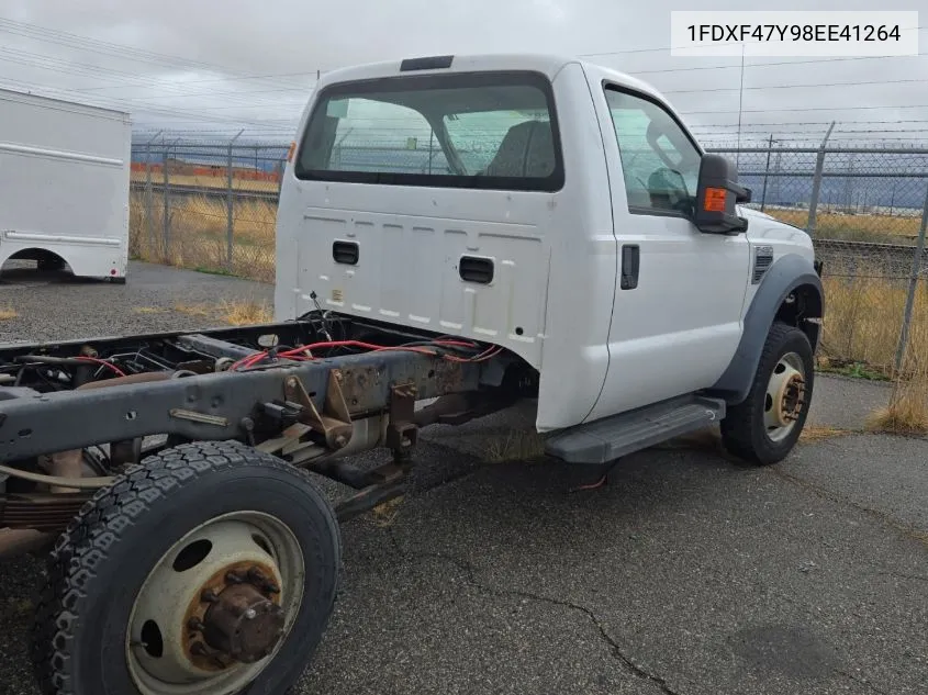 2008 Ford F450 Super Duty VIN: 1FDXF47Y98EE41264 Lot: 40646699