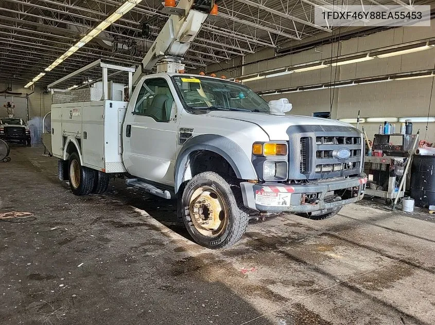 2008 Ford F450 Super Duty VIN: 1FDXF46Y88EA55453 Lot: 40718092