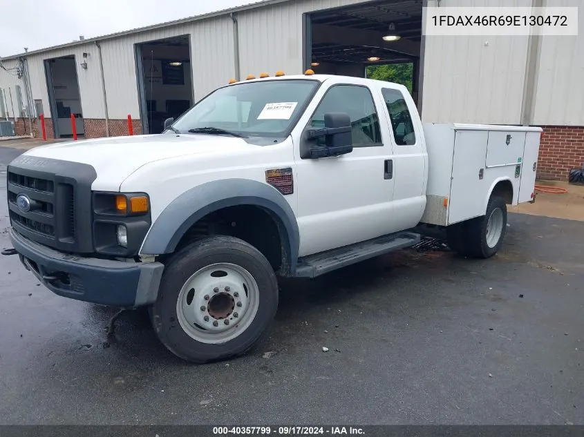 2009 Ford F450 Super Duty VIN: 1FDAX46R69E130472 Lot: 40357799