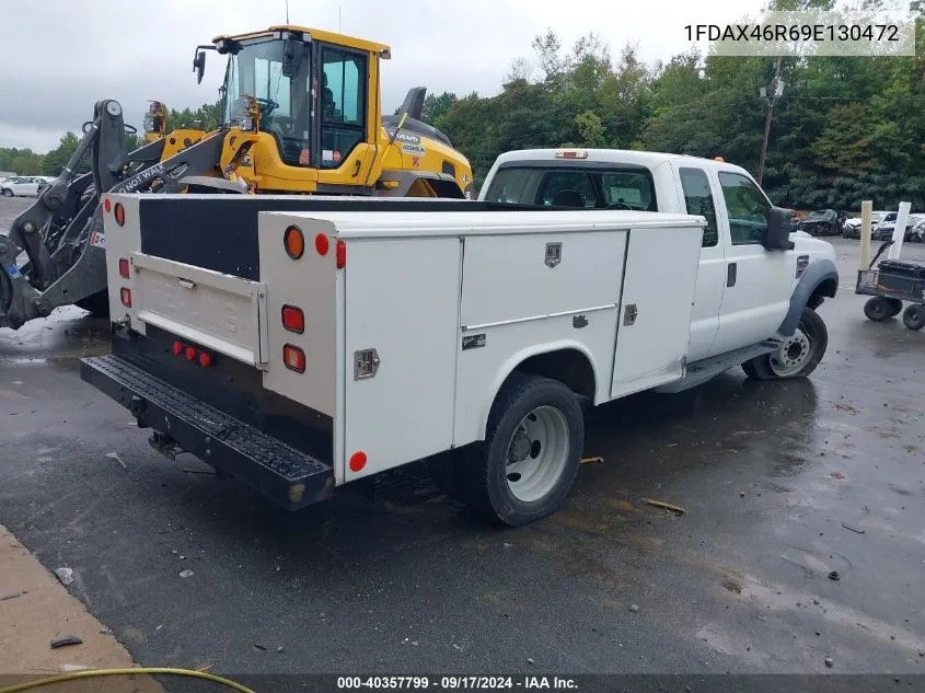 2009 Ford F450 Super Duty VIN: 1FDAX46R69E130472 Lot: 40357799