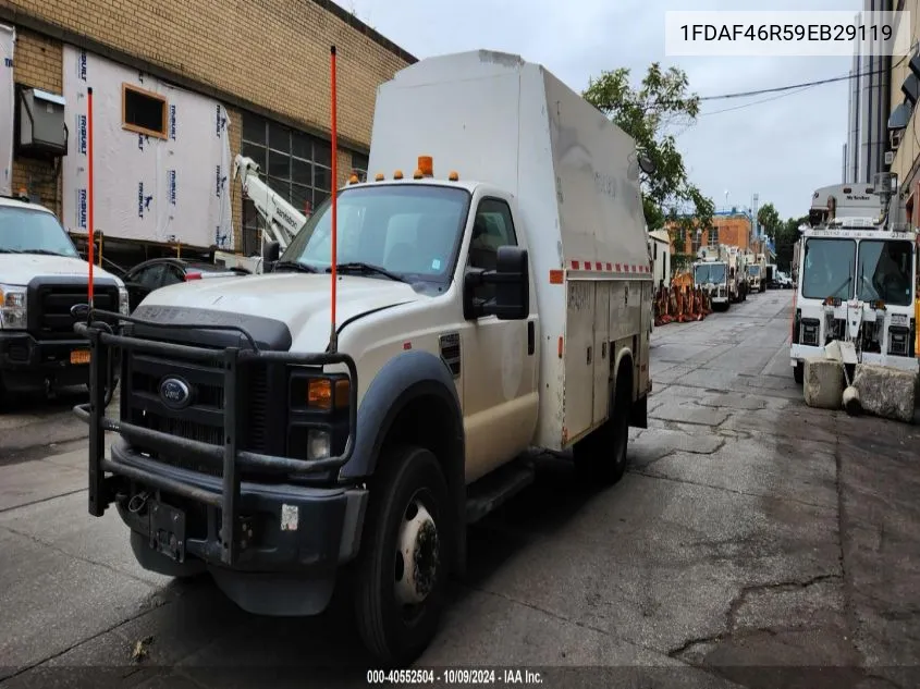 2009 Ford F450 Super Duty VIN: 1FDAF46R59EB29119 Lot: 40552504