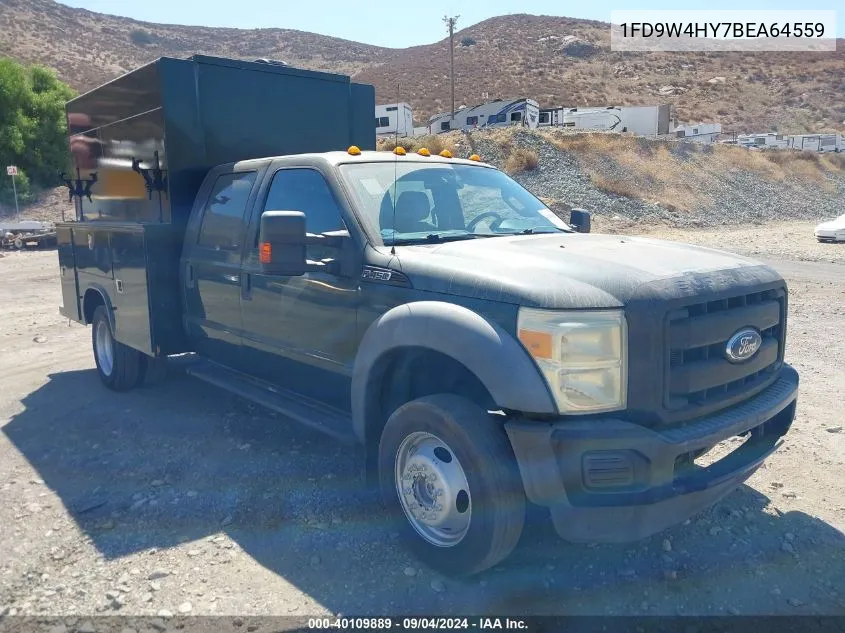 2011 Ford F-450 Chassis Xl VIN: 1FD9W4HY7BEA64559 Lot: 40109889