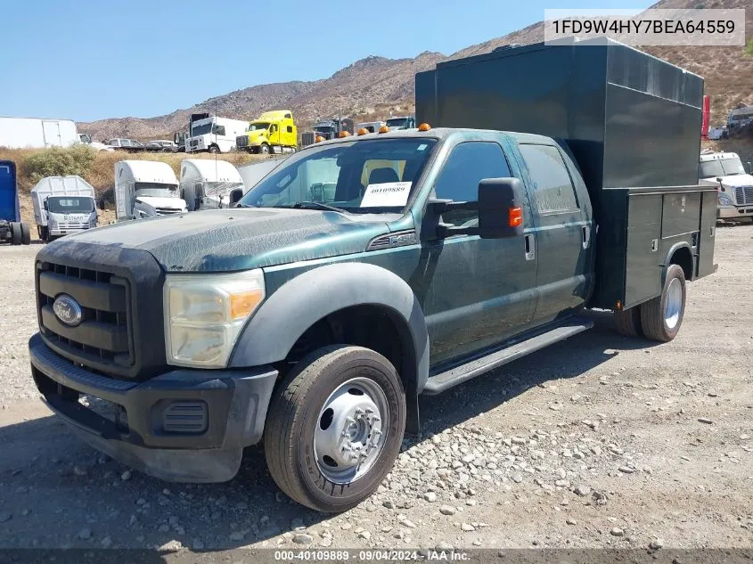 1FD9W4HY7BEA64559 2011 Ford F-450 Chassis Xl