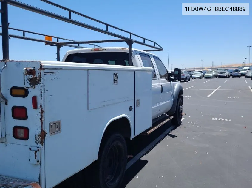 2011 Ford F-450 Chassis Xl VIN: 1FD0W4GT8BEC48889 Lot: 40237042