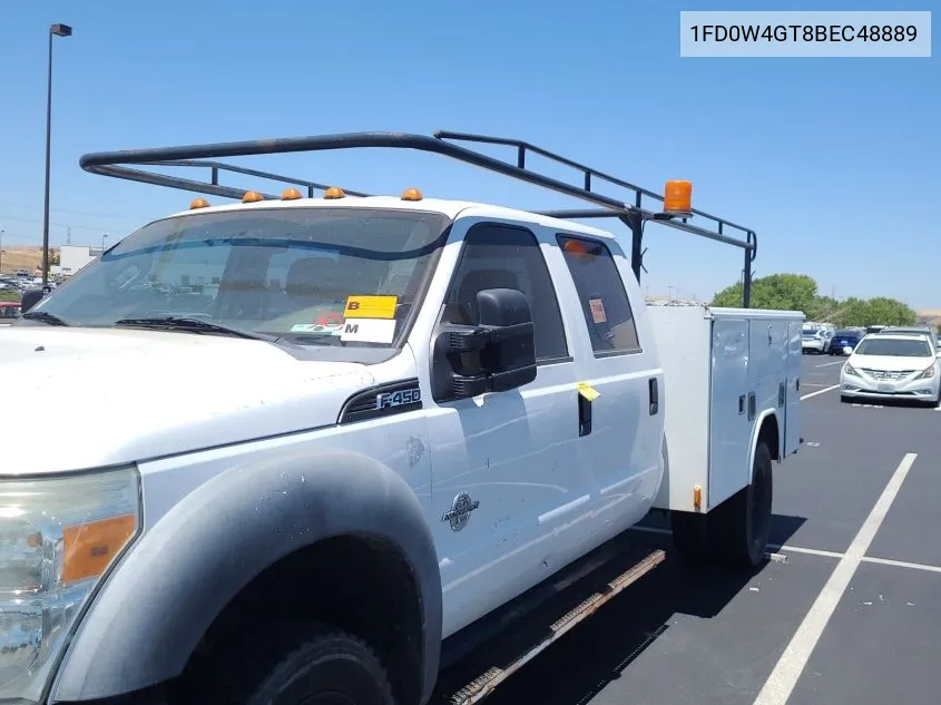 2011 Ford F-450 Chassis Xl VIN: 1FD0W4GT8BEC48889 Lot: 40237042