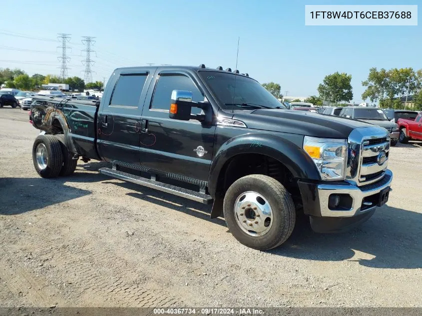 2012 Ford F-450 Lariat VIN: 1FT8W4DT6CEB37688 Lot: 40367734