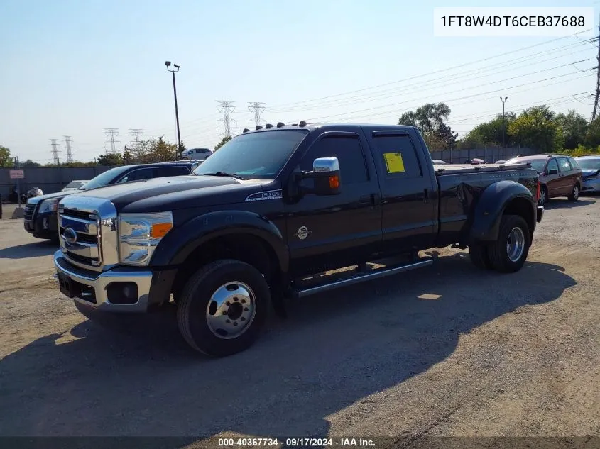 1FT8W4DT6CEB37688 2012 Ford F-450 Lariat